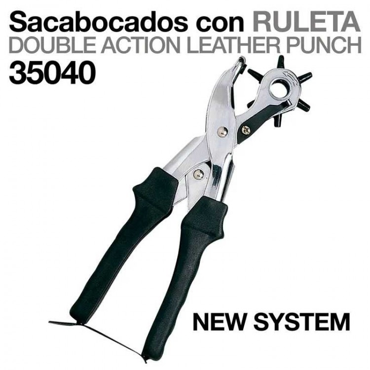 SACABOCADOS NEW SYSTEM CON RULETA 35040