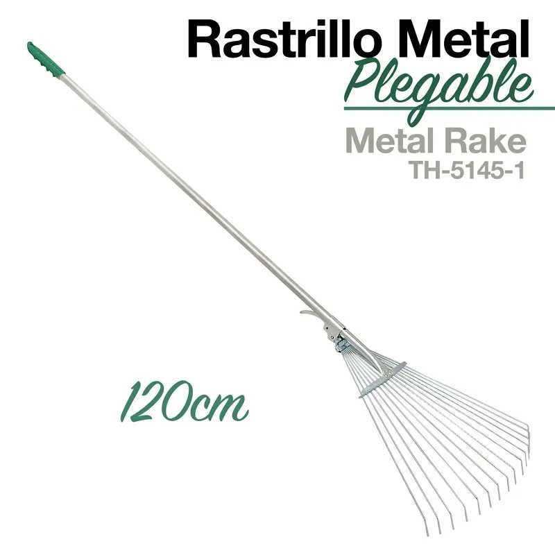 RASTRILLO METAL PLEGABLE TH-5145-1