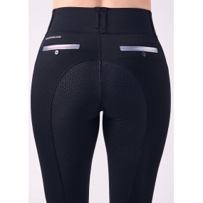 Tech Leggins Full Seat (Azul/Plata)