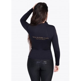 Long Sleeve Base Layer (Black/Gold)