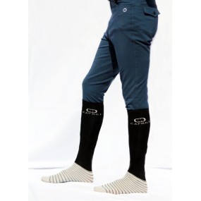 Stripes Men Riding Socks