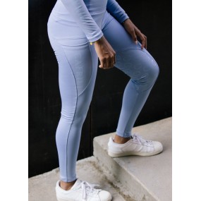 Light Blue Ermine Riding Leggins