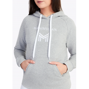 Sudadera Hoodie (Grey/White)