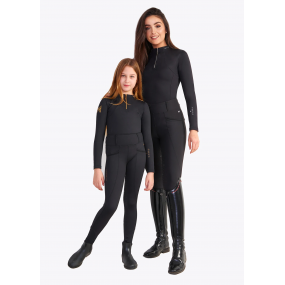 YR Long Sleeve Base Layer Niños (Negro)