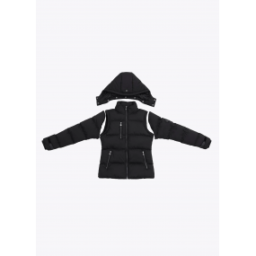 YR 2-in-1 Puffer Jacket Niños (Black)