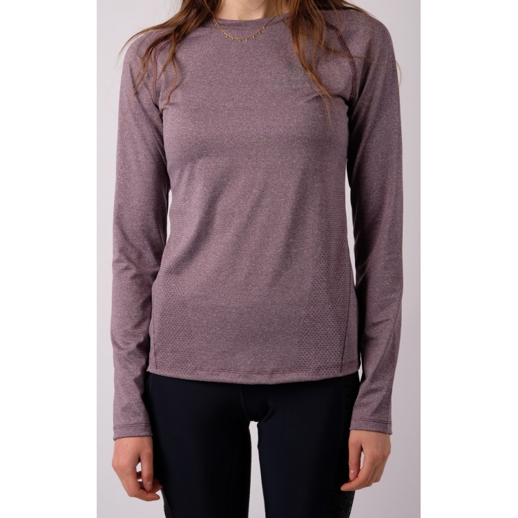 Birgitte Base layer - Plum Melange