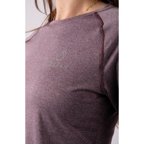 Birgitte Base layer - Plum Melange