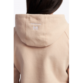 EMBLEM SUDADERA (Beige/Blanco)