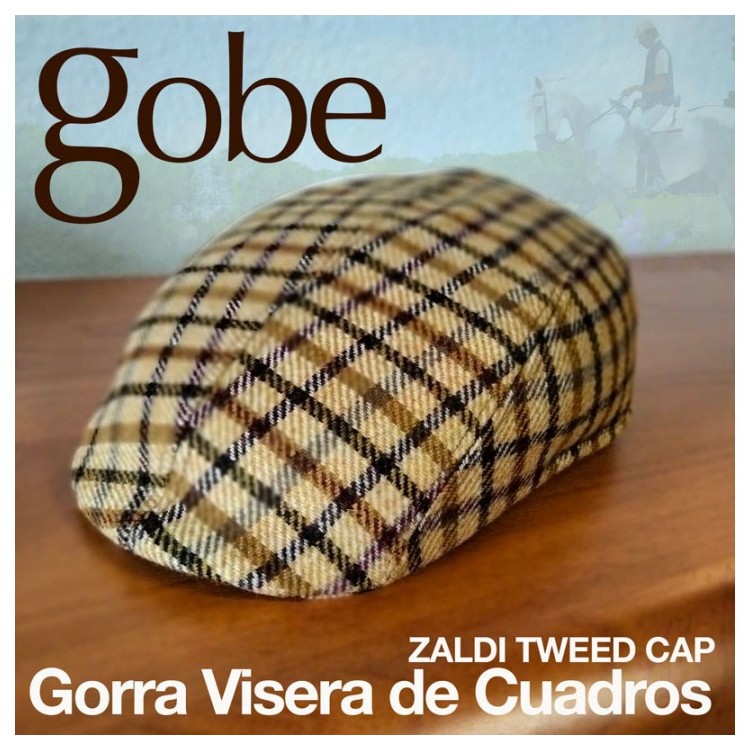 GORRA VISERA GOBE CUADROS