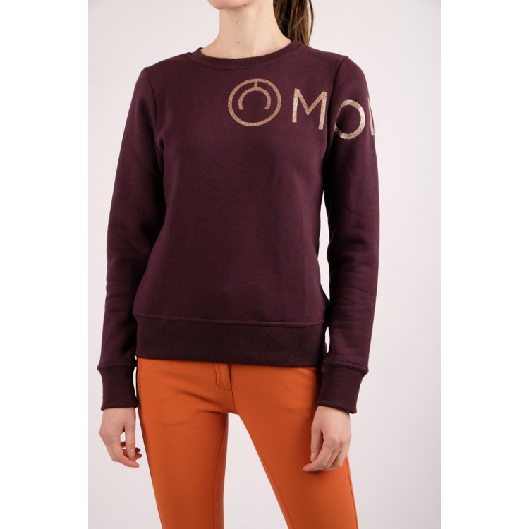 Rachel Sweatshirt Gold Logo - Rojo