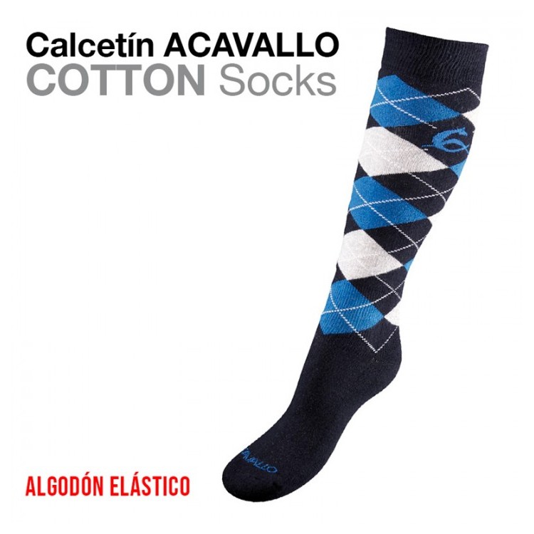 CALCETÍN ACAVALLO ALGODÓN AC804