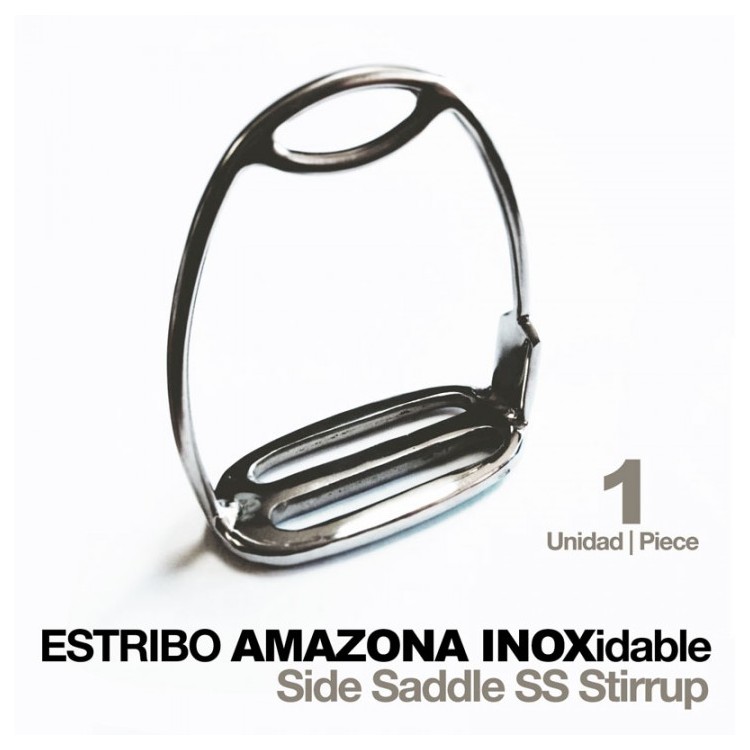 ESTRIBO AMAZONA INOX (UNIDAD)