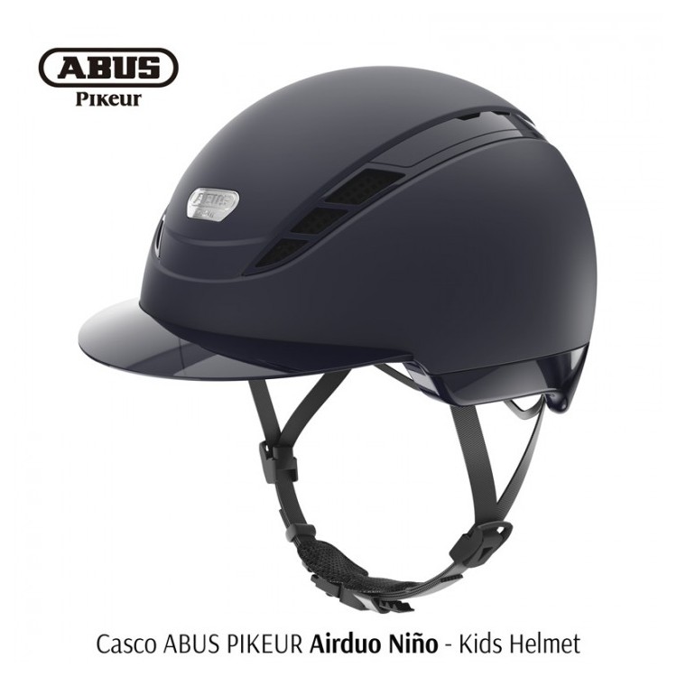 CASCO ABUS PIKEUR AIRDUO NIÑO