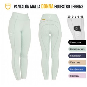 PANTALÓN MALLA DONNA EQUESTRO LEGGINGS