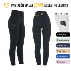 PANTALÓN MALLA DONNA EQUESTRO LEGGINGS