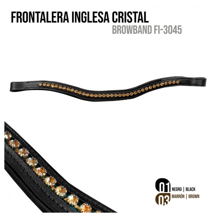 FRONTALERA INGLESA CRISTAL FI-3045