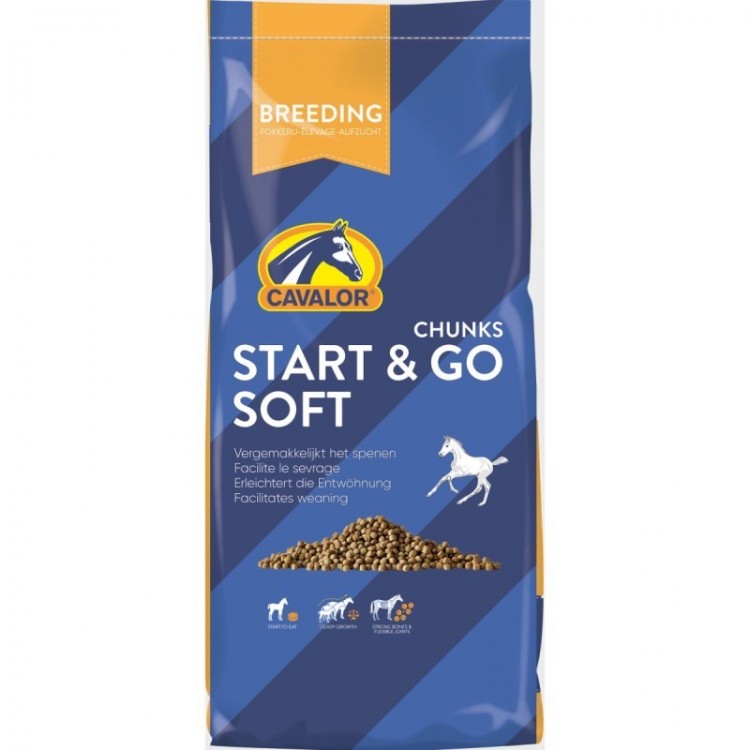 PIENSO START & GO SOFT CHUNKS CAVALOR 15 KG