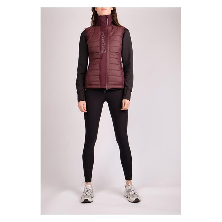 Emma chaleco Softshell - Plum