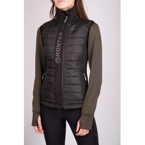 Emma chaleco Softshell - Negro