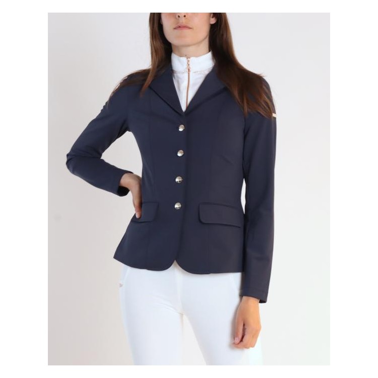 Kathy Zipper americana de concurso - Navy