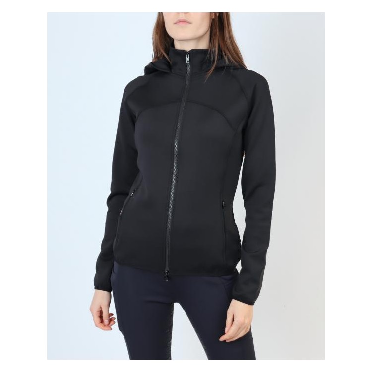 Liza hoody rose-gold - Negro