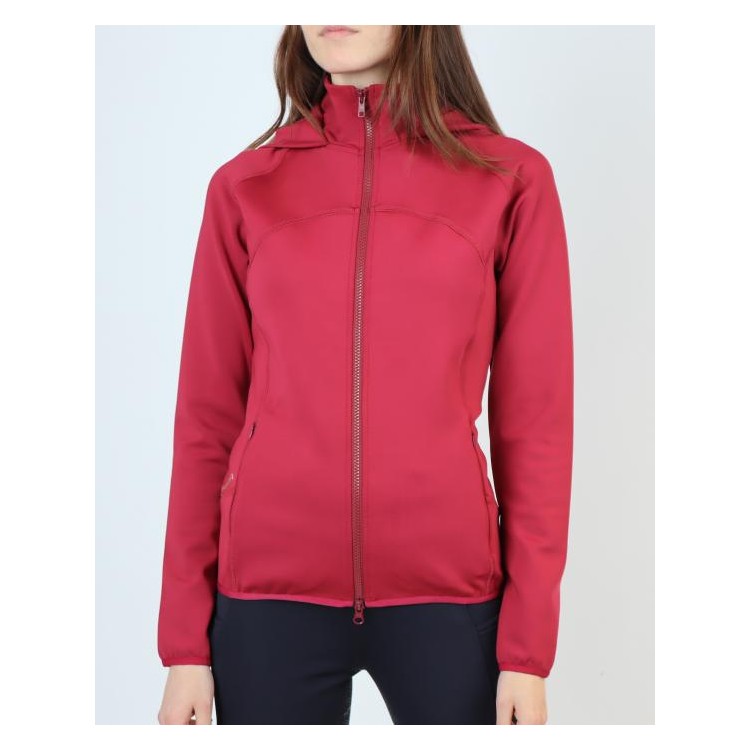 Liza hoody rose-gold - Ruby Red