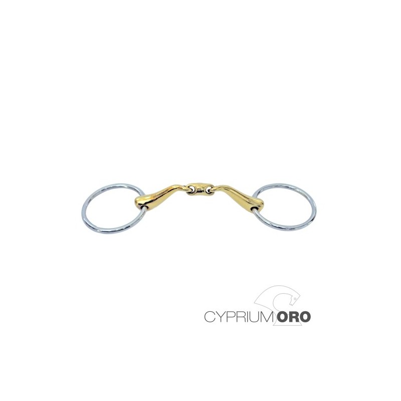 FILETE SEFTON CYPRIUM ORO ANILLA EMBOCADURA 45º PARTIDA DOBLE