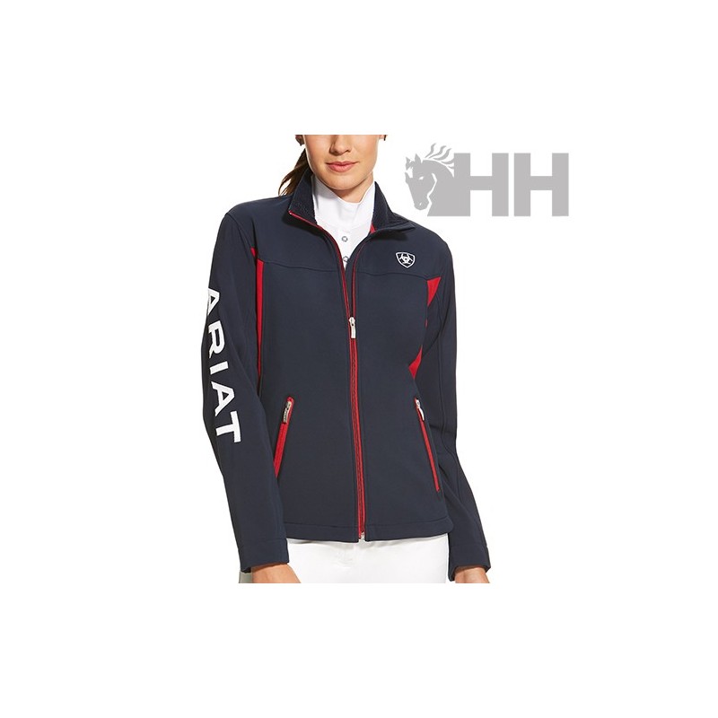 CHAQUETA ARIAT NEW TEAM SOFTSHELL MUJER