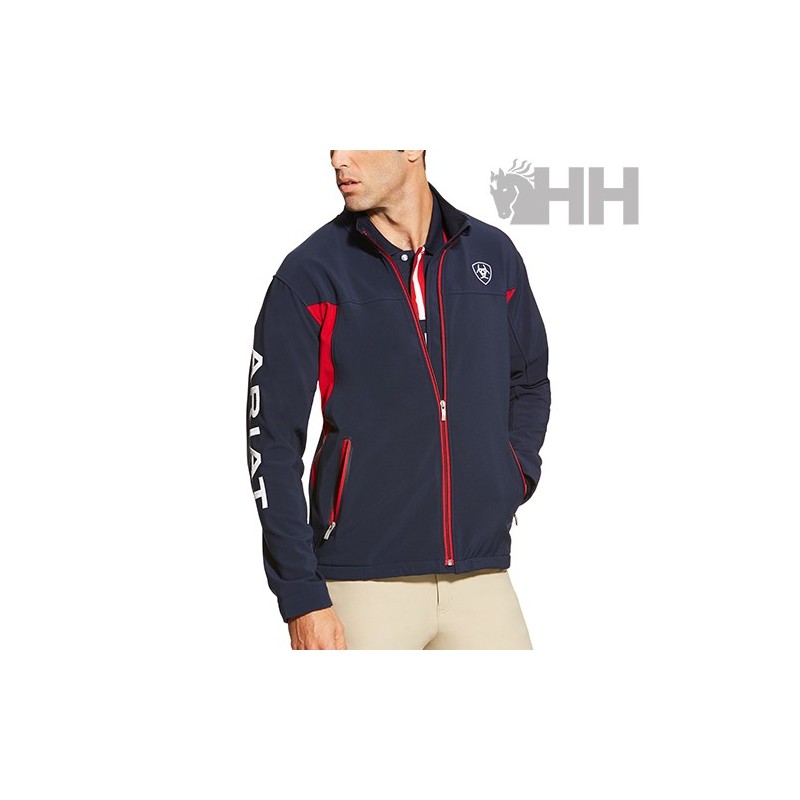 CHAQUETA ARIAT NEW TEAM SOFTSHELL HOMBRE