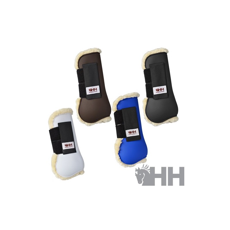 PROTECTOR HH DELUXE TENDON DELANTERO CON BORREGUILLO (PAR)