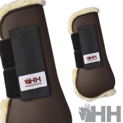 PROTECTOR HH DELUXE TENDON DELANTERO CON BORREGUILLO (PAR)