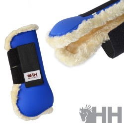 PROTECTOR HH DELUXE TENDON DELANTERO CON BORREGUILLO (PAR)