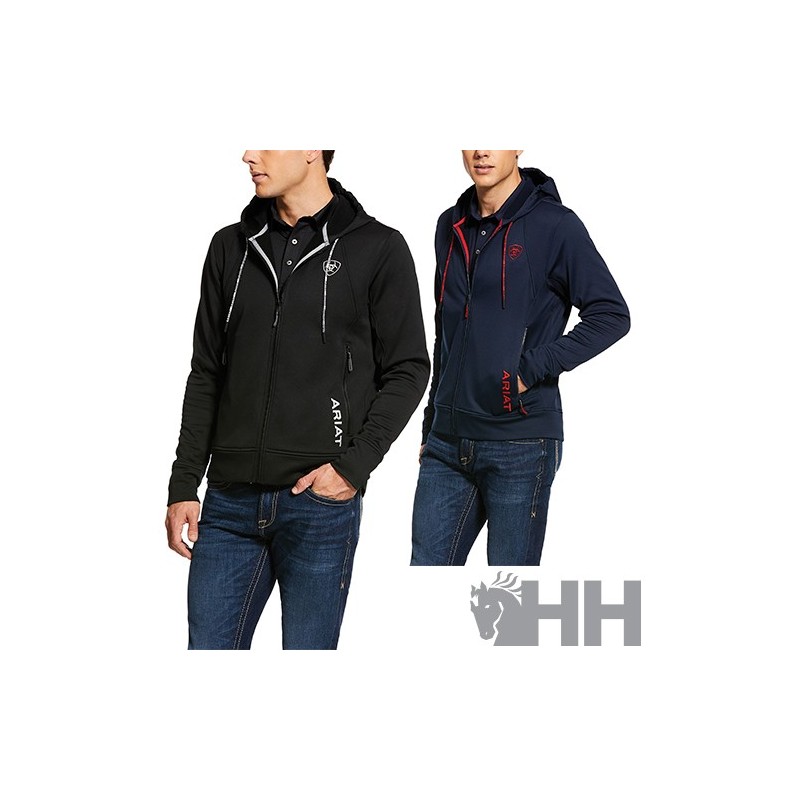 SUDADERA ARIAT KEATS FULL ZIP HOODIE HOMBRE