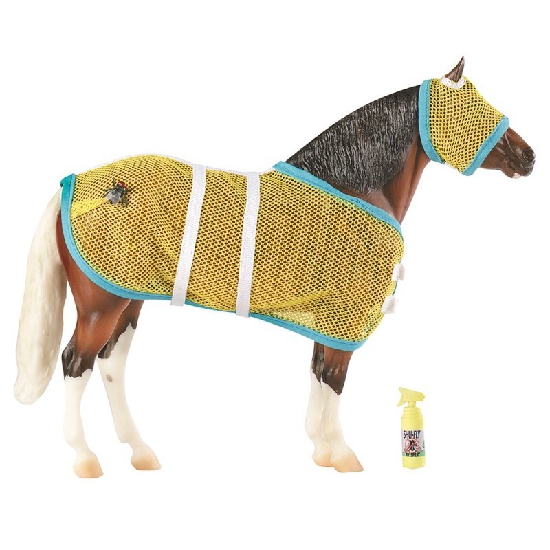 BREYER 1388 - SUMMER TURNOUT ACCESSORY SET (ACCESORIOS EXTERIOR VERANO) - Colección TRADITIONAL