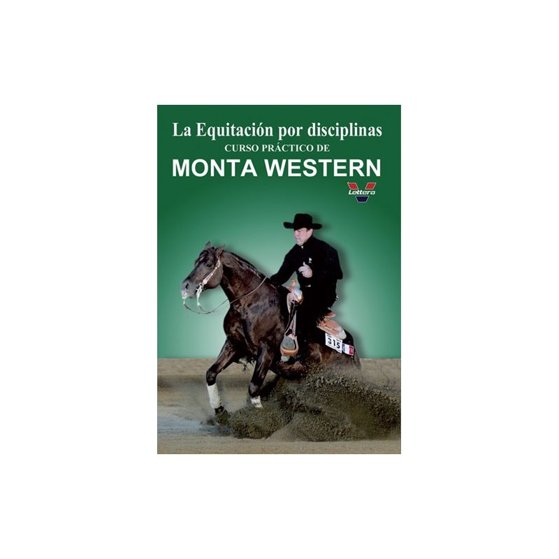 DVD LA EQUITACIÓN POR DISCIPLINAS. CURSO PRÁCTICO DE MONTA WESTERN. LA DOMA DEL CABALLO DE WESTERN.