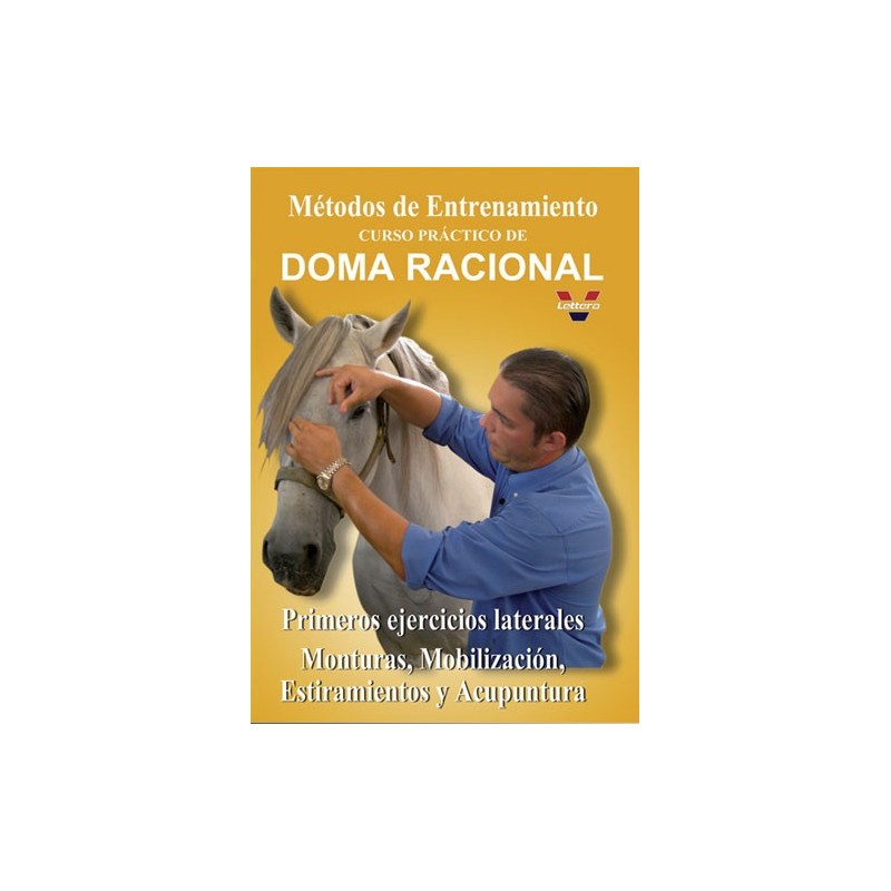 DVD MÉTODOS DE ENTRENAMIENTO. CUROS PRÁCTICO DE DOMA RACIONAL. PRIMEROS EJERCICIOS LATERALES. MONTUR