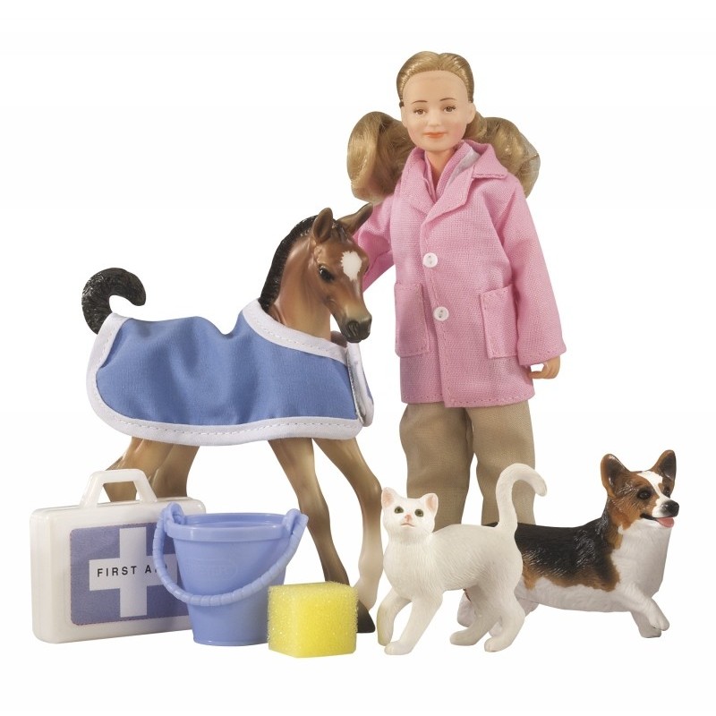 BREYER 61036/591045 - ANIMAL RESCUE SET (VETERINARIA) - Colección CLASSICS