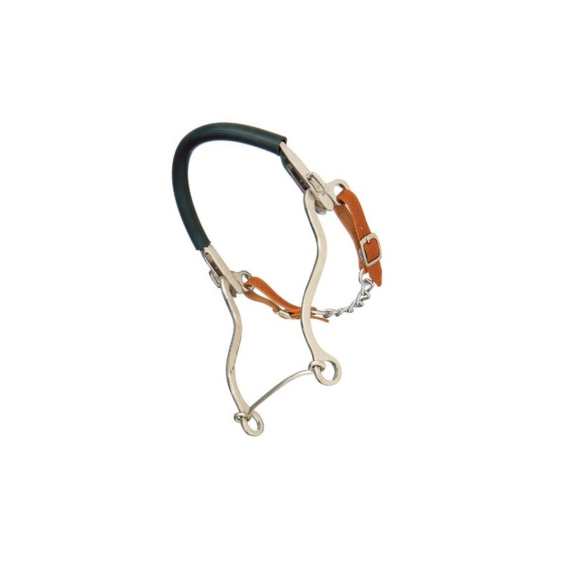 BOCADO SEFTON HACKAMORE LARGO INOXIDABLE