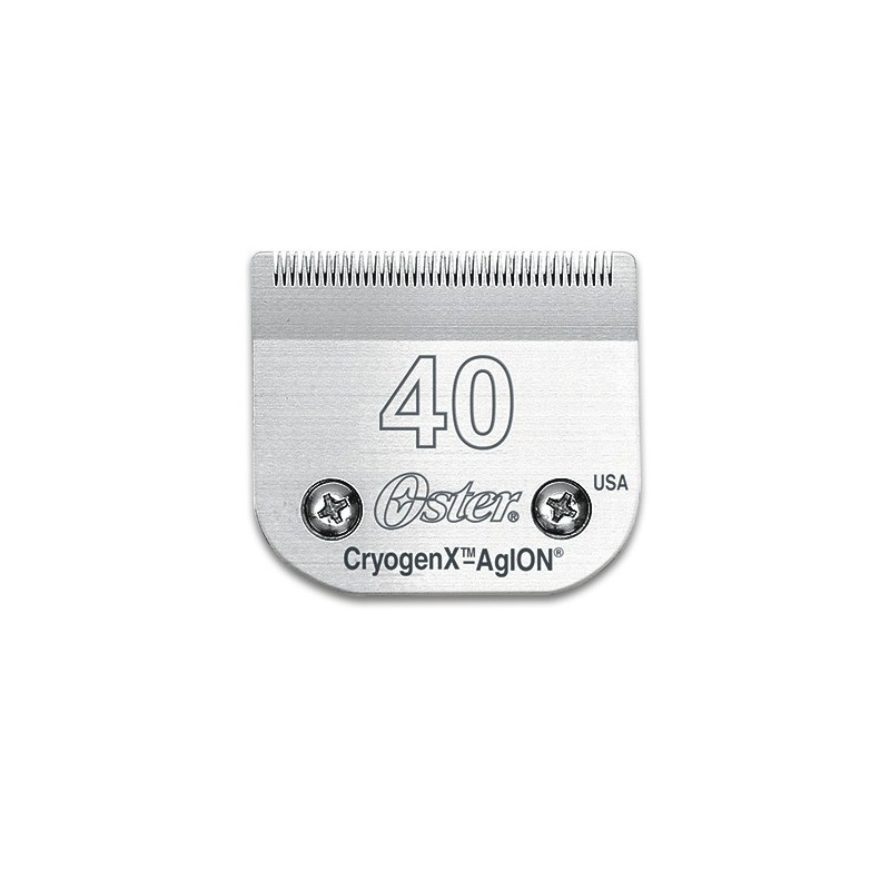 CONJUNTO OSTER CRYOGEN 919-01 CUCHILLA+PEINE 40 - CORTE 0,25 MM PARA PARA PRO3000i, A6 SLIM Y A5-50