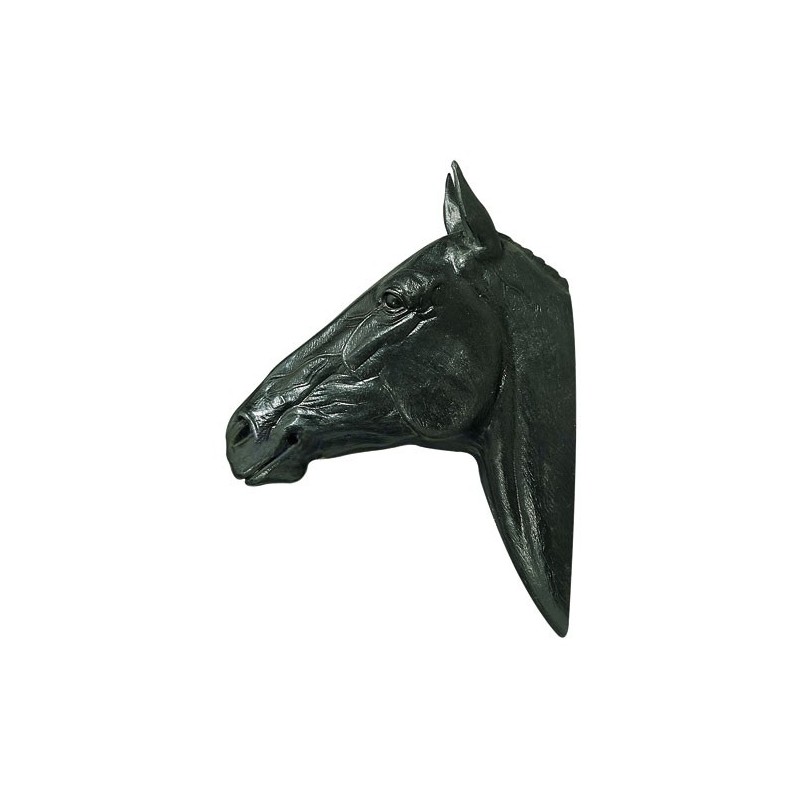 CABEZA CABALLO PLASTICO NEGRO