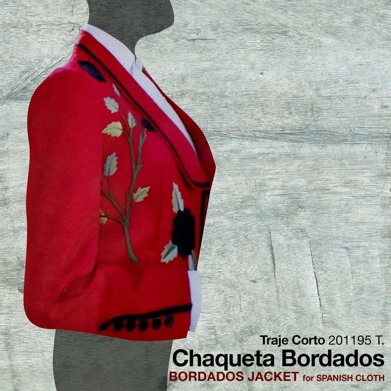 TRAJE CORTO CHAQUETA BORDADOS 201195 T.